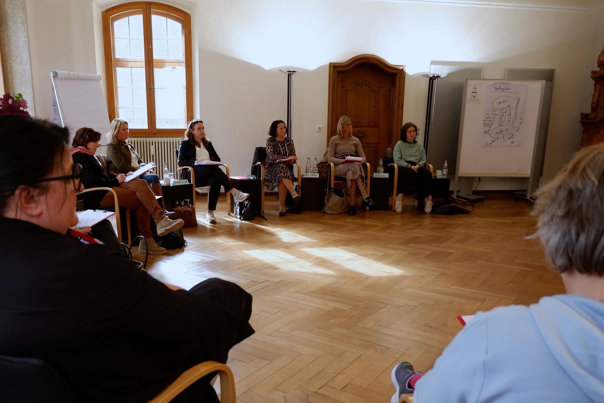 Bürgermeisterinnen im Workshop für Frauen in der Kommunalpolitik an der SDL Thierhaupten