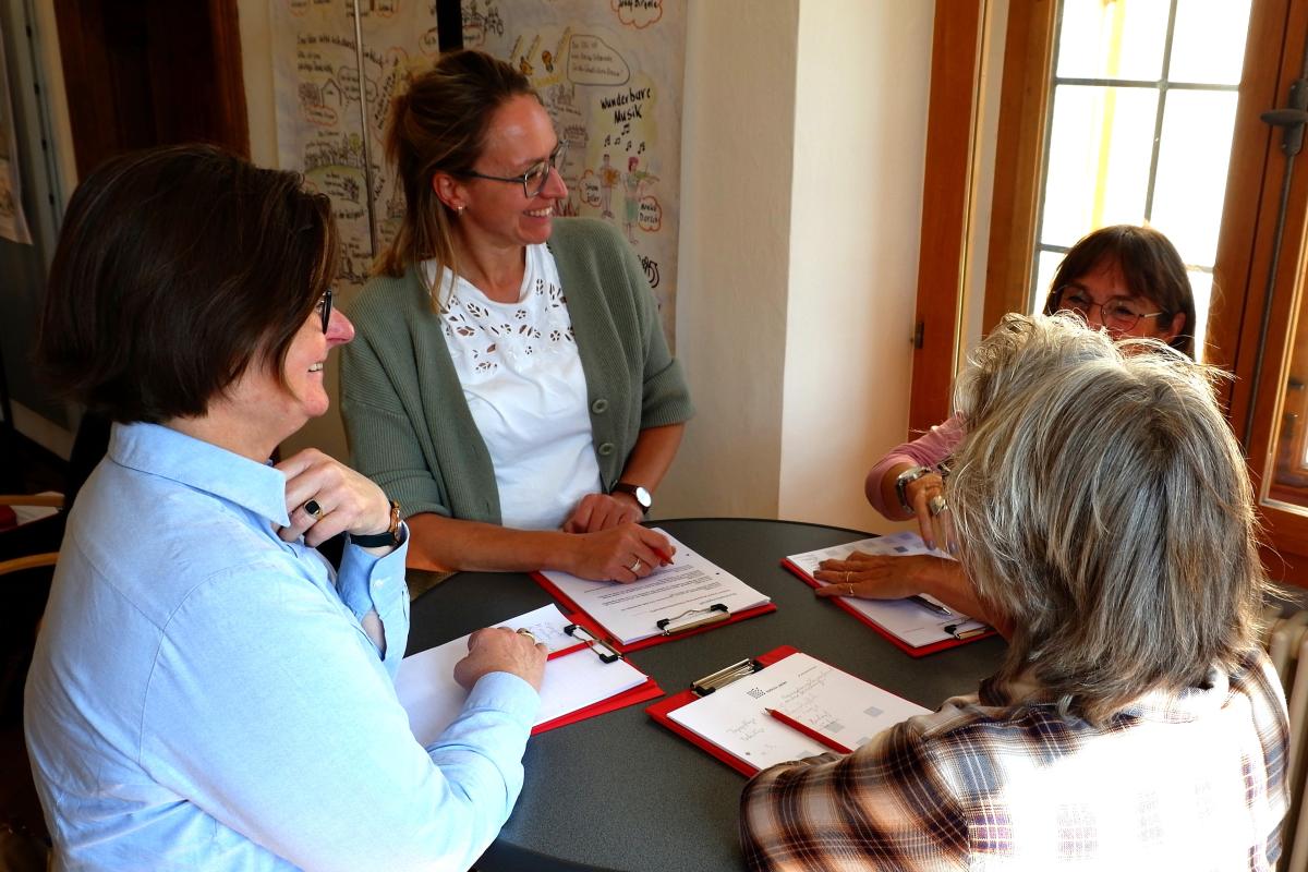 Gemeinderätinnen im Workshop für Frauen in der Kommunalpolitik an der SDL Thierhaupten